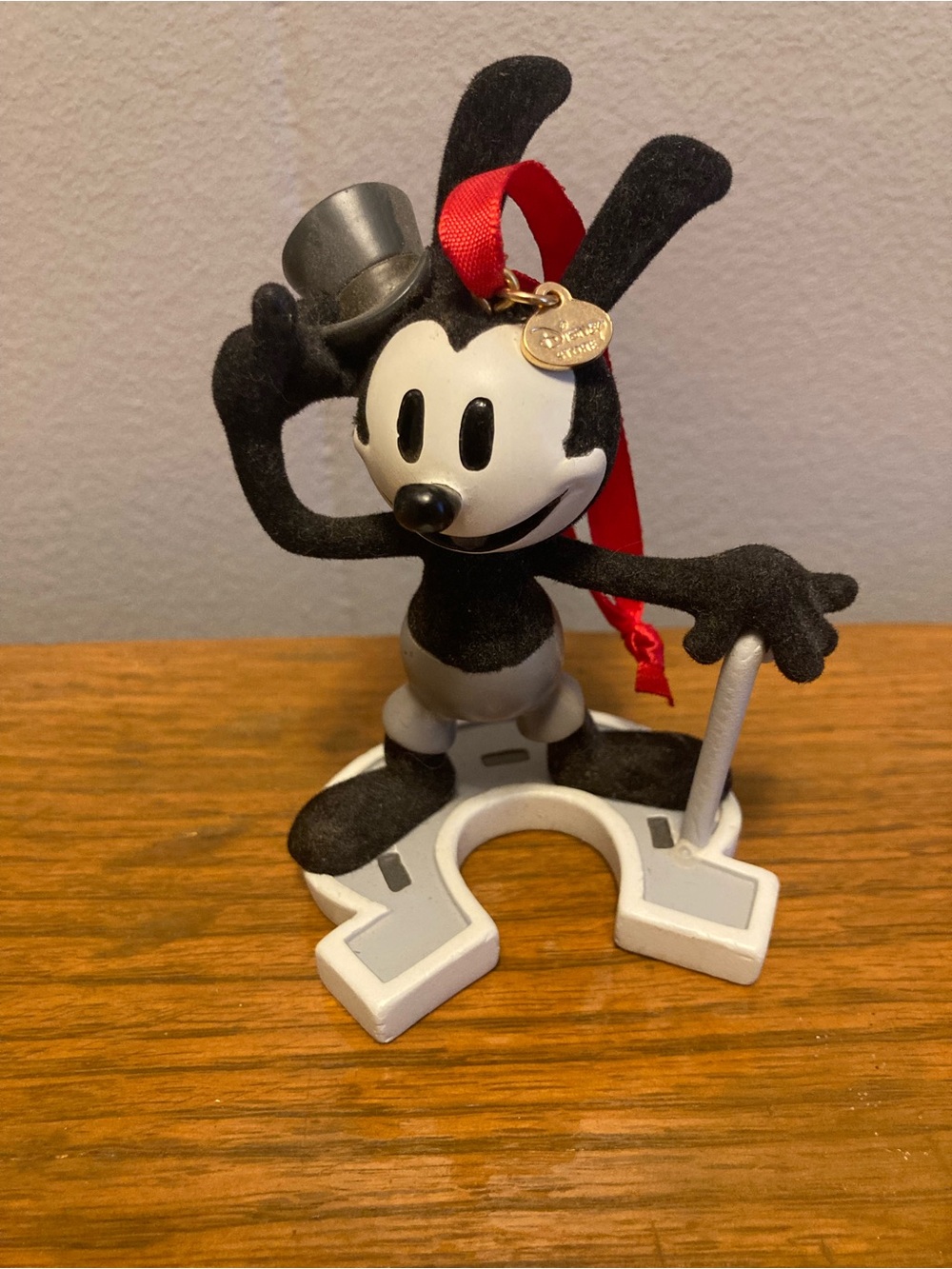 Disney Oswald the Lucky Rabbit Ornament with Top Hat and Cane